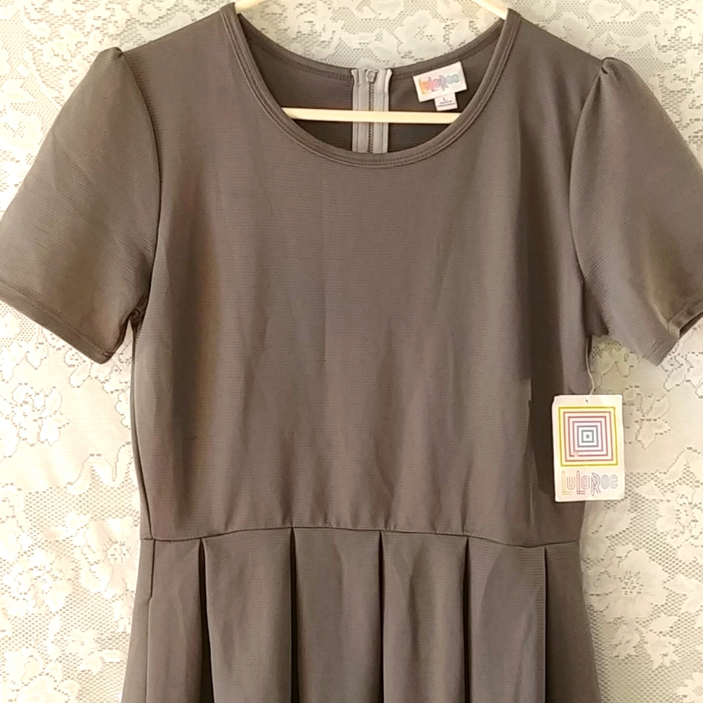 Grey LULAROE Dress Size Large.